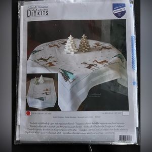 DIY kit cross stitch, Norwegian, wild reindeer